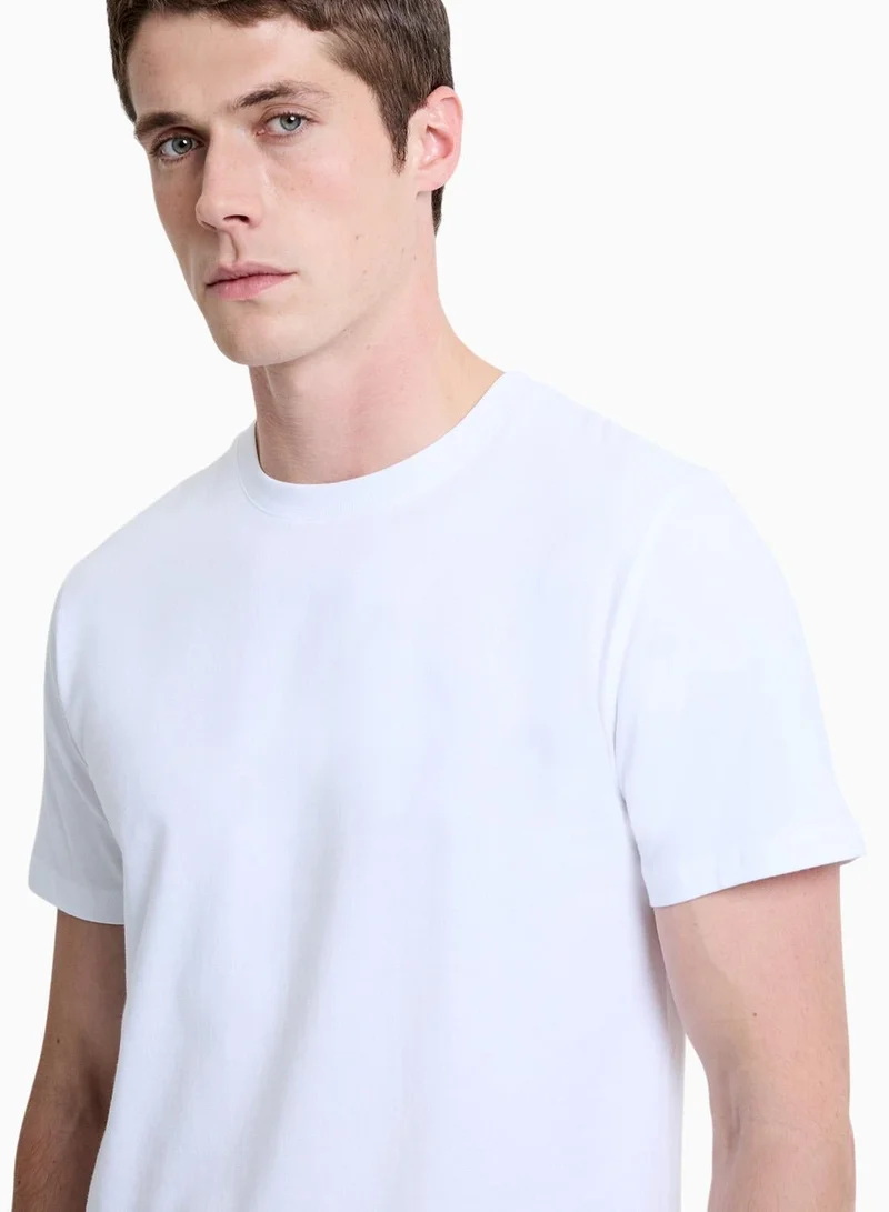 French Connection Ss Geo Poster  Print T-Shirt