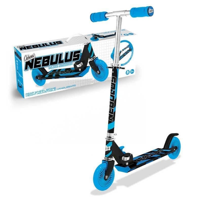 Ozbozz - Nebulus Scooter - Black & Blue - E13-097 - Image 1