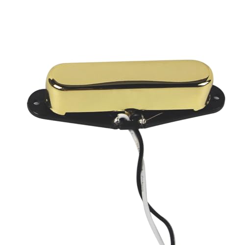FLEOR Alnico 5 Guitar Pickups Single Coil TL Neck Pickup Golden for TL Style Guitar Pickups Part - Image 5