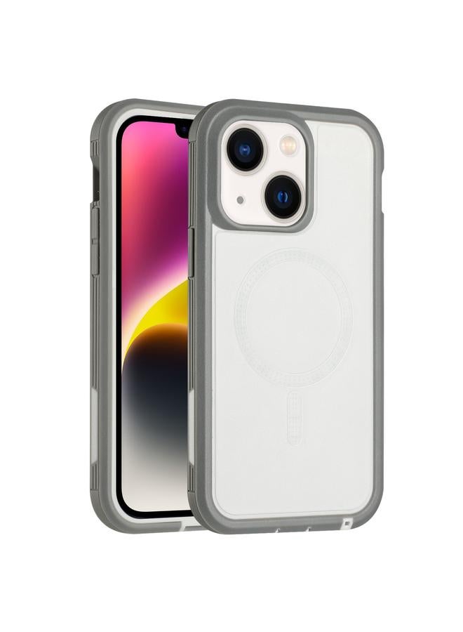 اس-توب جراب لهاتف iPhone 15 Plus Defender Series XT MagSafe المغناطيسي PC + جراب هاتف مقاوم للصدمات من مادة TPU - Image 1