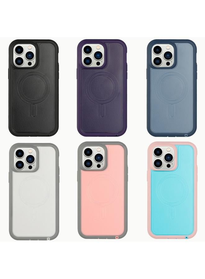 اس-توب جراب لهاتف iPhone 15 Plus Defender Series XT MagSafe المغناطيسي PC + جراب هاتف مقاوم للصدمات من مادة TPU - Image 5
