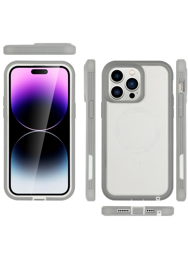 اس-توب جراب لهاتف iPhone 15 Plus Defender Series XT MagSafe المغناطيسي PC + جراب هاتف مقاوم للصدمات من مادة TPU - Image 2