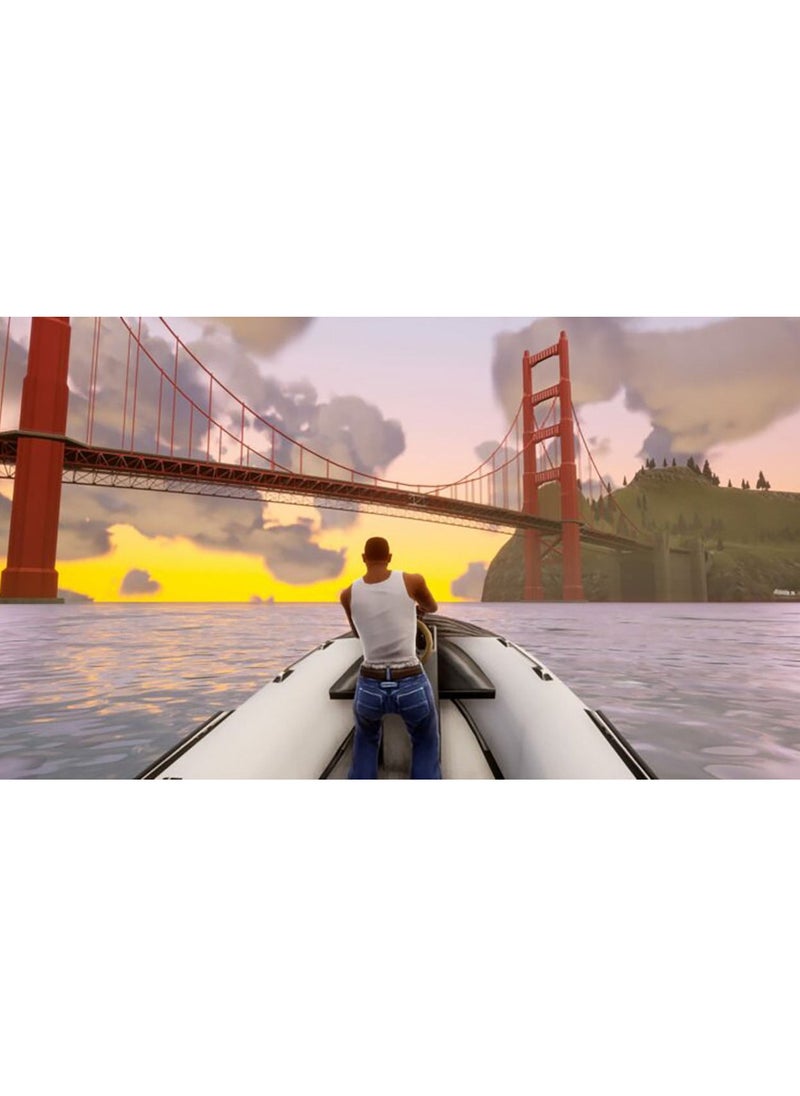 Grand Theft Auto: The Trilogy - The Definitive Edition PS4 Version - Action-Adventure Game