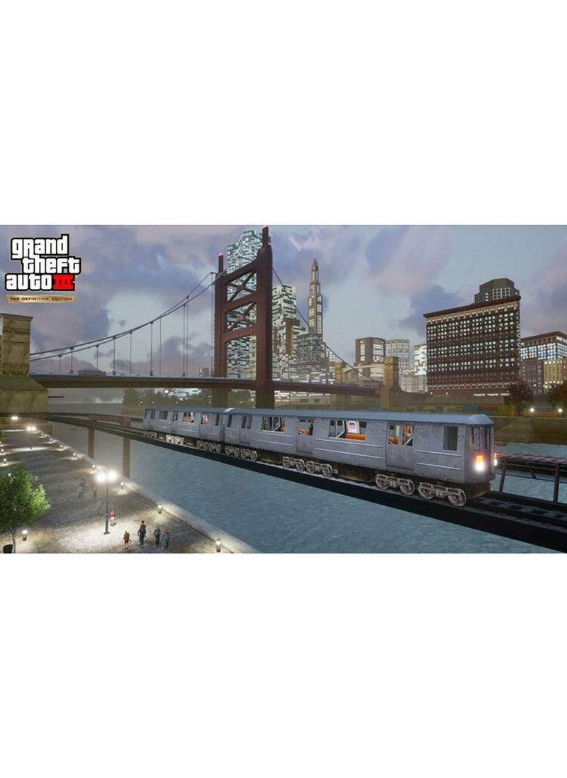 Grand Theft Auto: The Trilogy - The Definitive Edition PS4 Version - Action-Adventure Game
