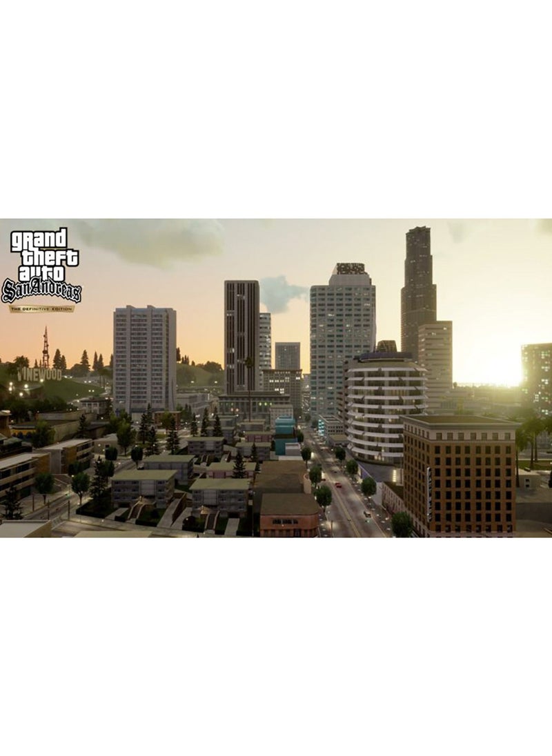 Grand Theft Auto: The Trilogy - The Definitive Edition PS4 Version - Action-Adventure Game