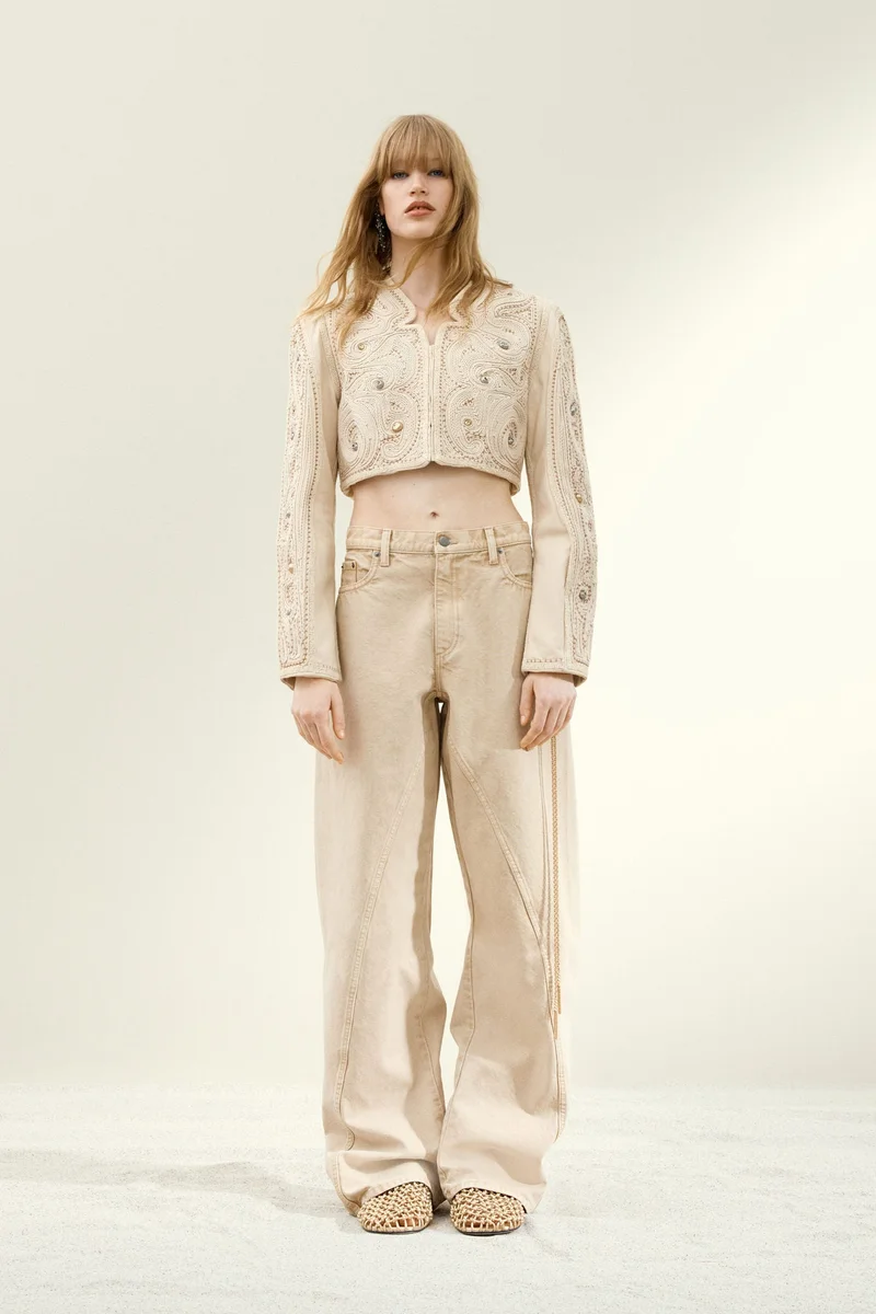 H&M Baggy canvas trousers