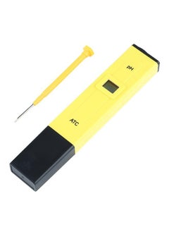 VANDER LIFE LCD Backlit Digital PH Meter Tester Pen Yellow/Black  - Image 1