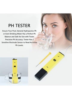 VANDER LIFE LCD Backlit Digital PH Meter Tester Pen Yellow/Black  - Image 3