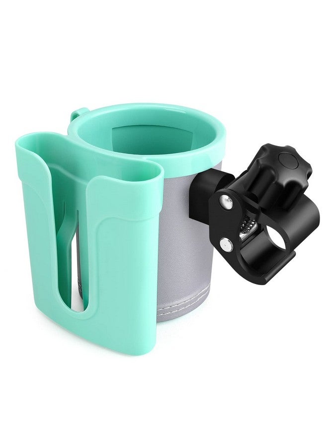 Accmor Stroller Cup Holder with Phone Keys Holder, 3-in-1 Universal Cup Holder, Drinks Bottle Holder for Stroller, Bike, Wheelchair, Walker, Scooter - Image 2