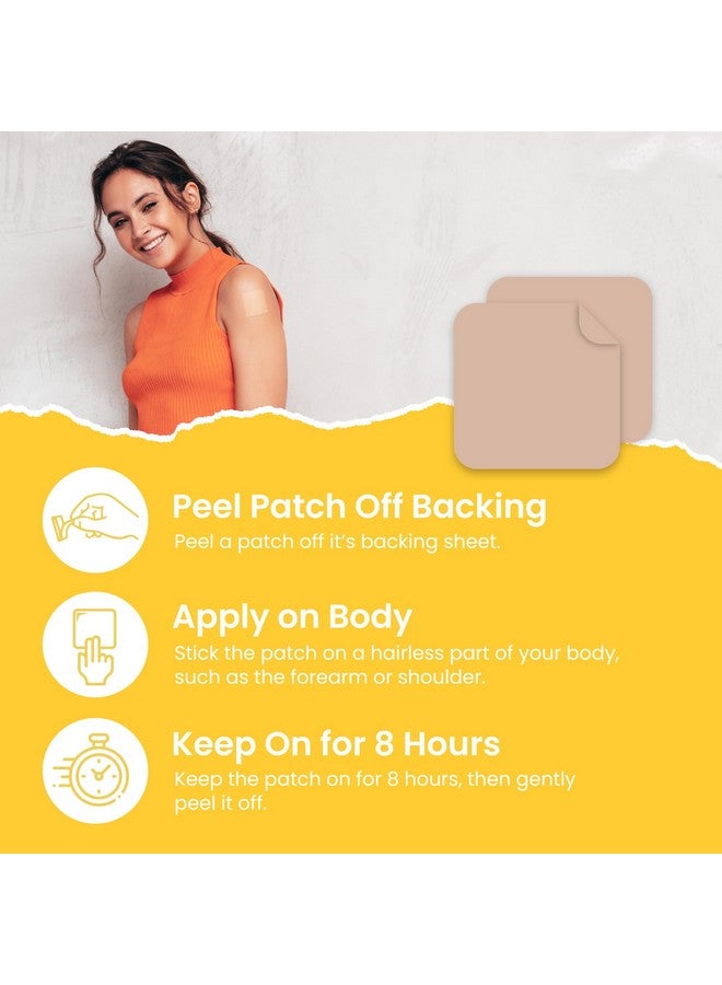 MONIER D3 Patches (Pack of 60) - 100% Natural D Patch for Women and Men - with Calcium, Magnesium, K2 - Immune & Body Support - Enhanced Formula - Image 2