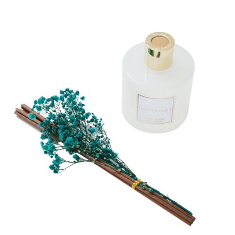 Reed Diffuser for bathroom shelf decor, rattan sticks, black, long-lasting scent diffusion - Image 4