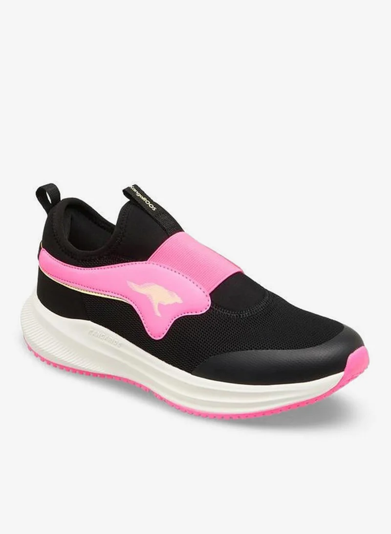 Kangaroos Black Women Slip-On Sports Shoes for Women | Best Price UAE