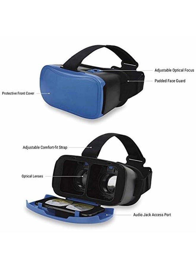 ONN Fits iPhone, Samsung, and Other Smartphone Screens up to 6 in. (Blue) - Image 2