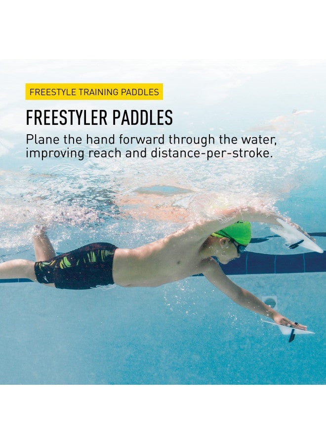 FINIS Finis Freestyler Paddles Jr White, Junior - Image 3