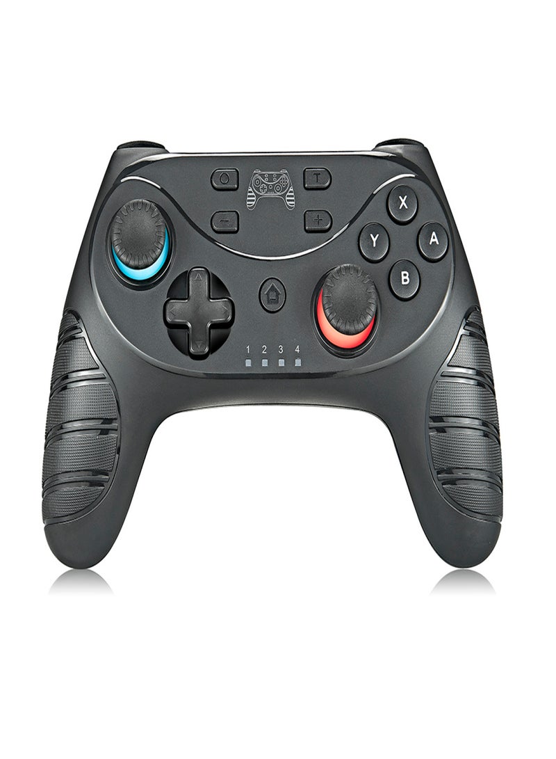 وحدة تحكم ألعاب لجهاز Switch، وحدة تحكم ألعاب لاسلكية تعمل بالبلوتوث مع مقبض 6 محاور واهتزاز مزدوج، متوافقة مع جهاز الكمبيوتر الشخصي NS-Switch - Image 5