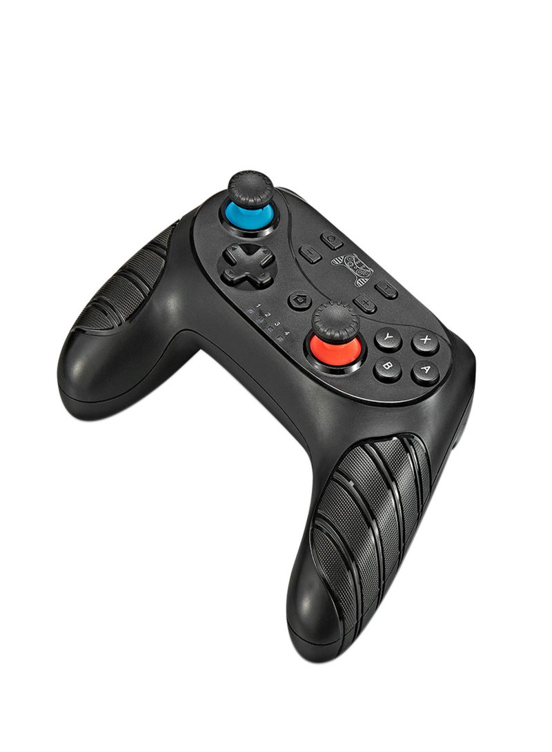 وحدة تحكم ألعاب لجهاز Switch، وحدة تحكم ألعاب لاسلكية تعمل بالبلوتوث مع مقبض 6 محاور واهتزاز مزدوج، متوافقة مع جهاز الكمبيوتر الشخصي NS-Switch - Image 2