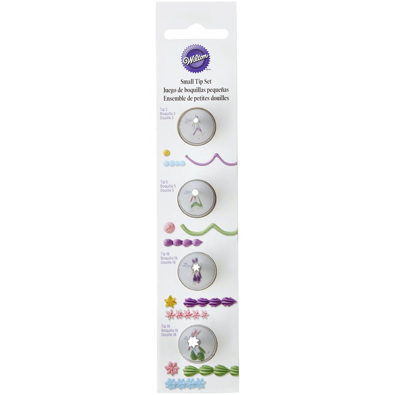 Wilton Wilton Round Star Icing Tip Set Small