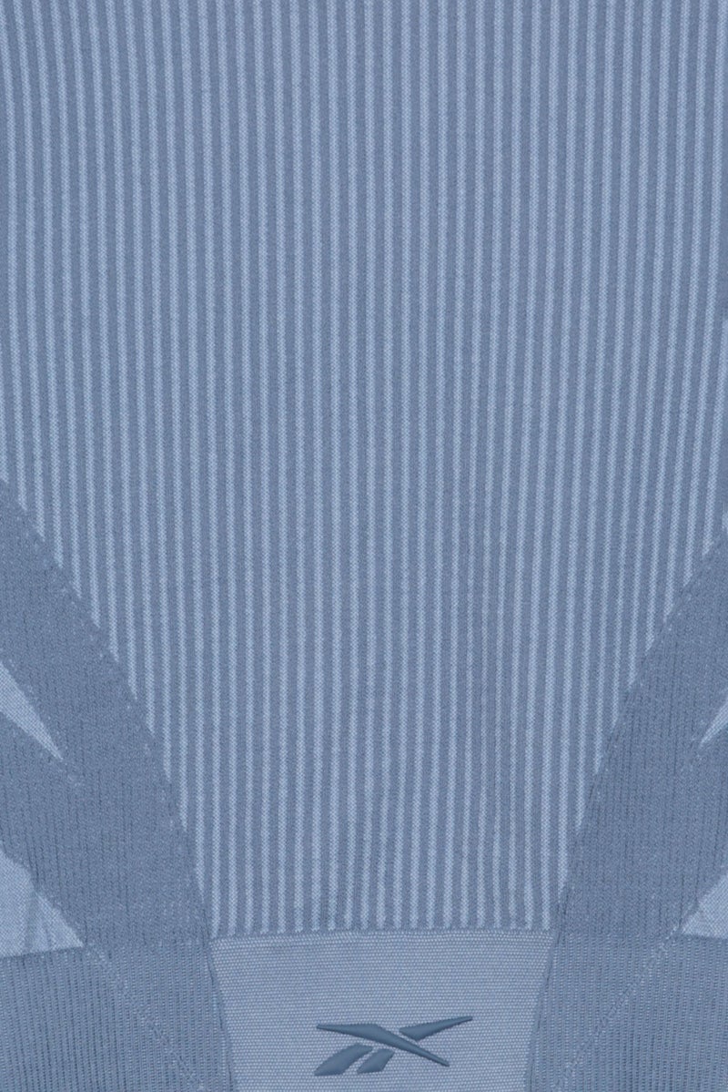 Reebok Women Sportswear Fit Long Sleeve Training Top, Ash Blue - Image 5