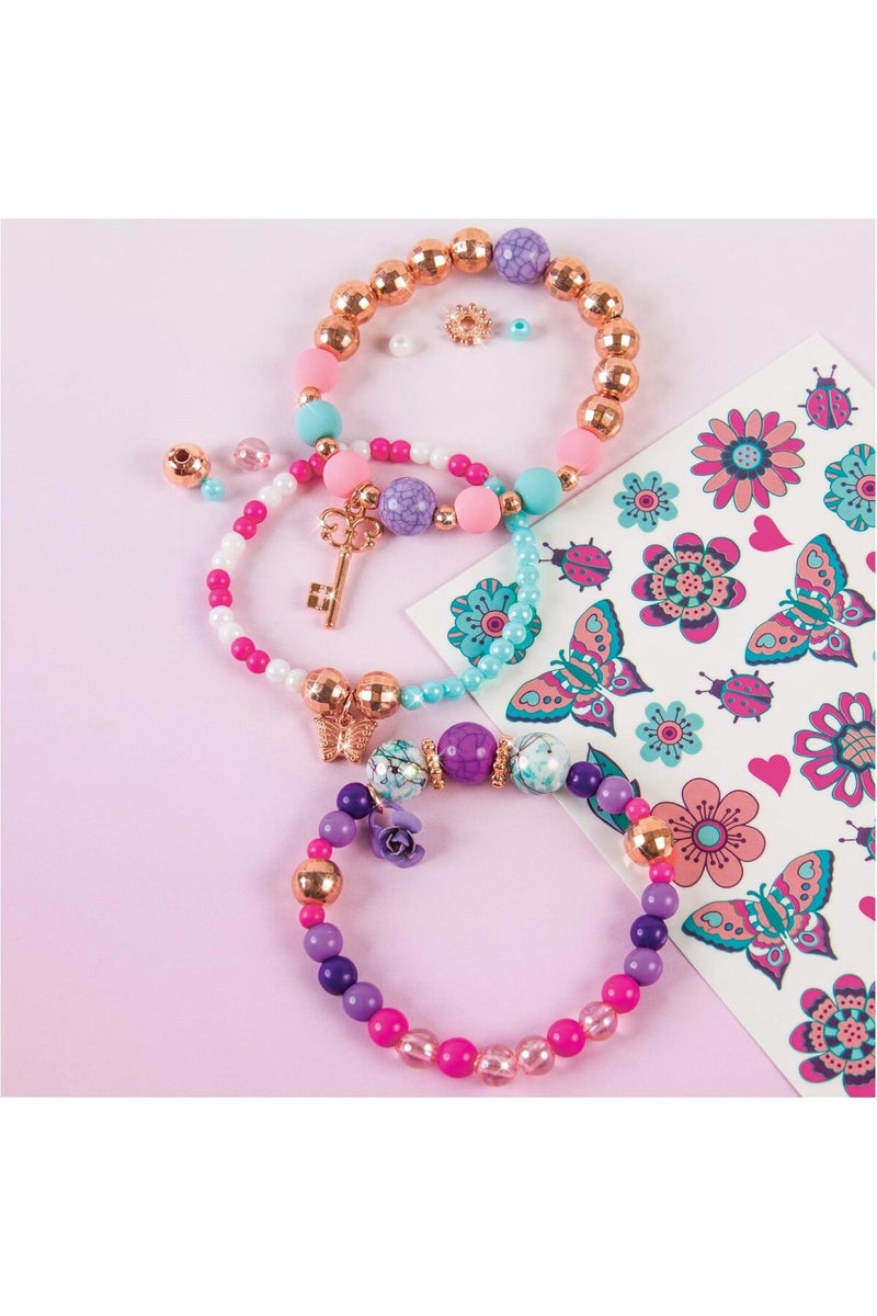 Make It Real Bedazzled Charm Bracelets Blooming Creativity Do It Yourself Bracelet - Image 4