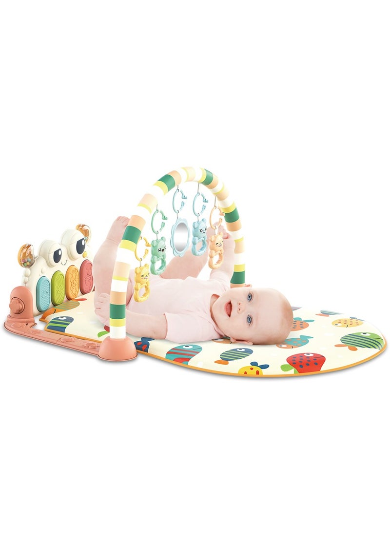 sobebear - Baby Piano Fitness Shelf Play Mat - 1PC Color May Vary - Ages 0M+ - Image 1