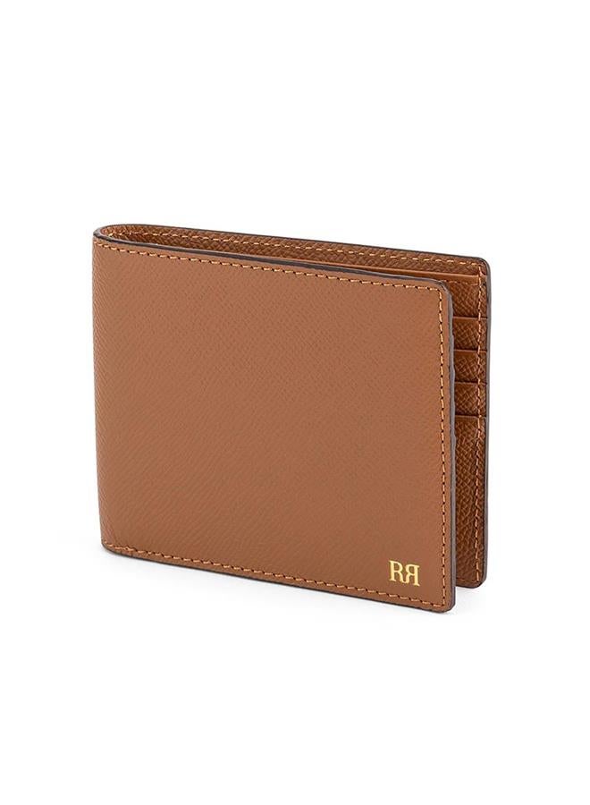 Riblor Serafino 8 Card Italian Leather Wallet Brown - Image 3