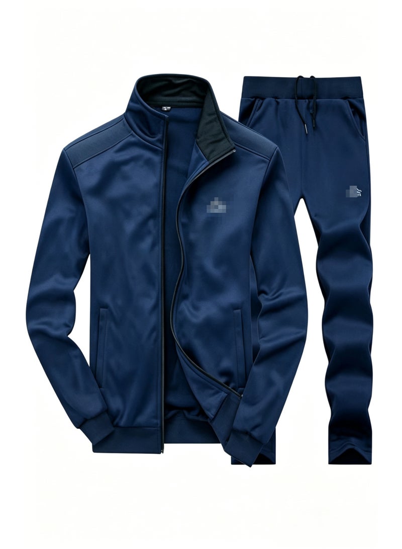 Men's Loose Sportswear And Sports Pants Two-Piece Set - Image 1