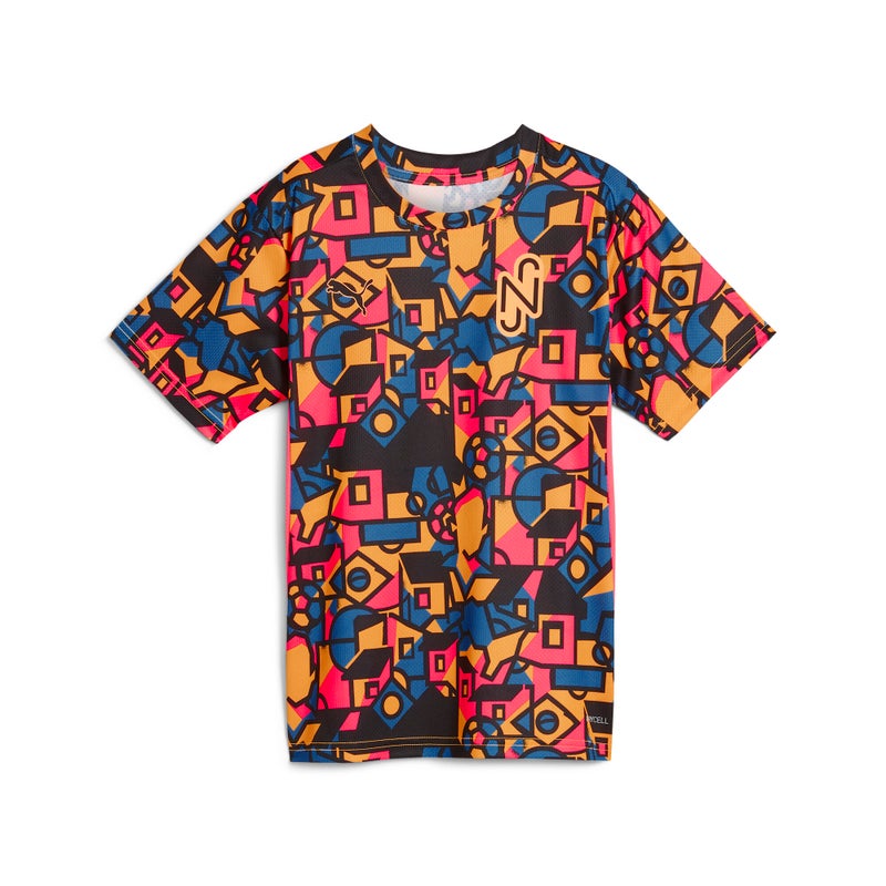 PUMA Neymar Jr Boys Multicolour Football Jersey - Image 4