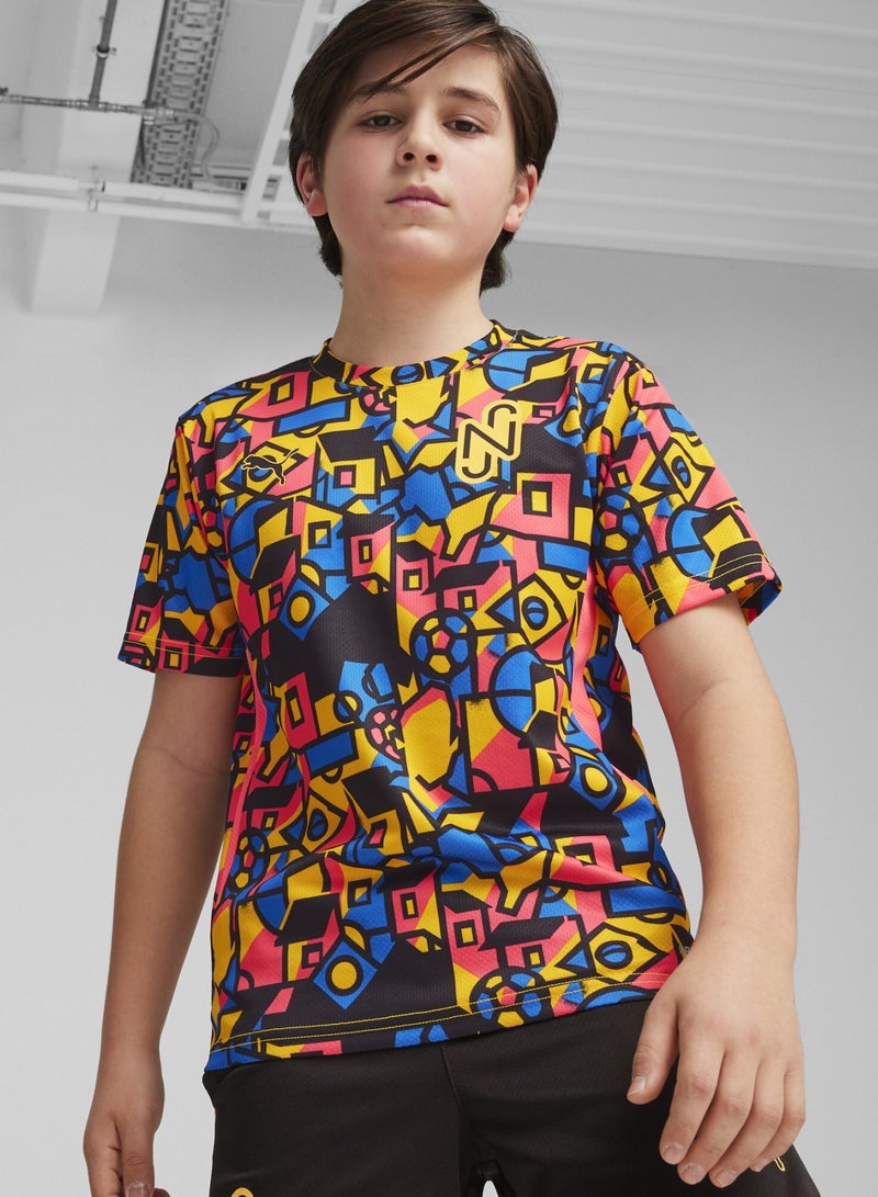 PUMA Neymar Jr Boys Multicolour Football Jersey - Image 1