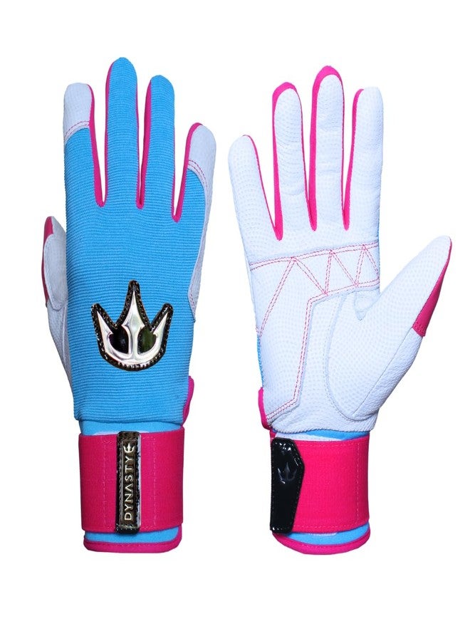 DYNASTY BASEBALL Bomb Squad Series Batting Gloves (Cotton Candy, Large) - Image 1