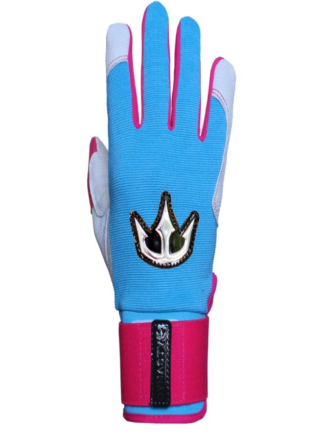 DYNASTY BASEBALL Bomb Squad Series Batting Gloves (Cotton Candy, Large) - Image 2