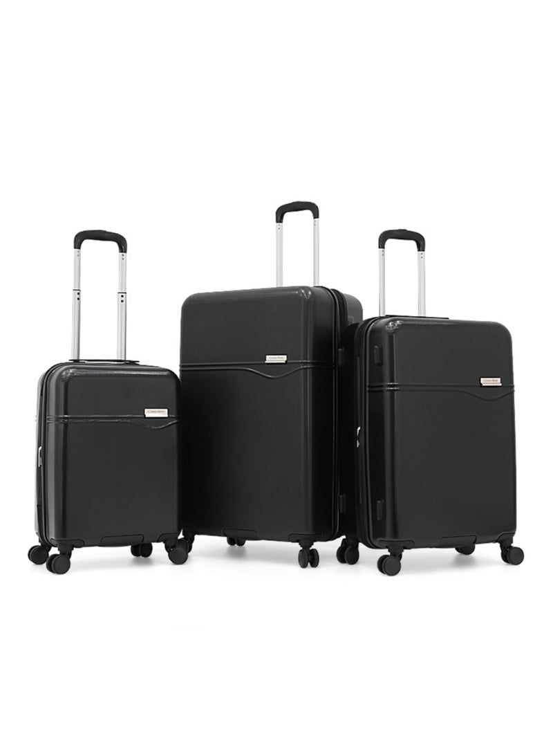 Calvin Klein 3-Piece Hardshell Luggage Set with Spinner Wheels, TSA Lock - Expandable Suitcase Trolley for Travel - Image 1