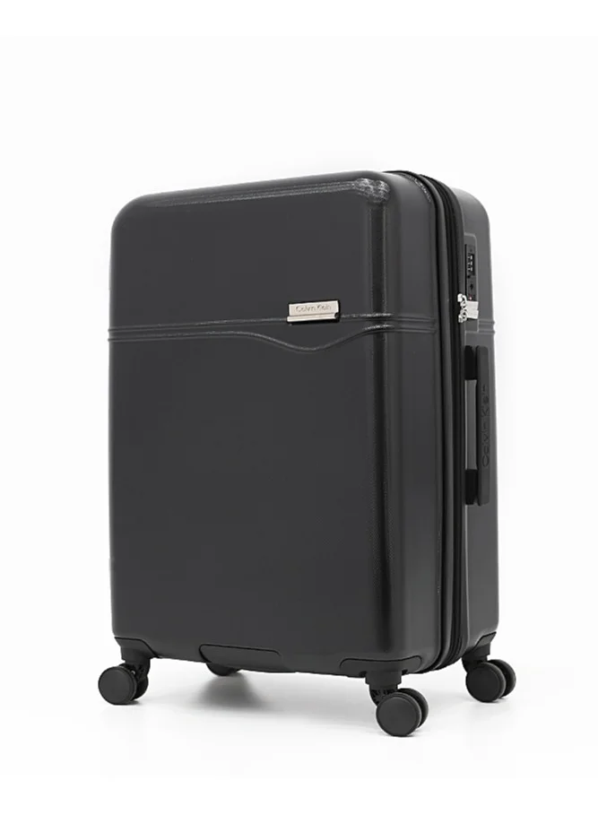 كالفن كلاين طقم حقائب سفر كالفن كلاين ثلاث قطع صلبة بعجلات دوارة وقفل  قابلة للتوسيع للسفر