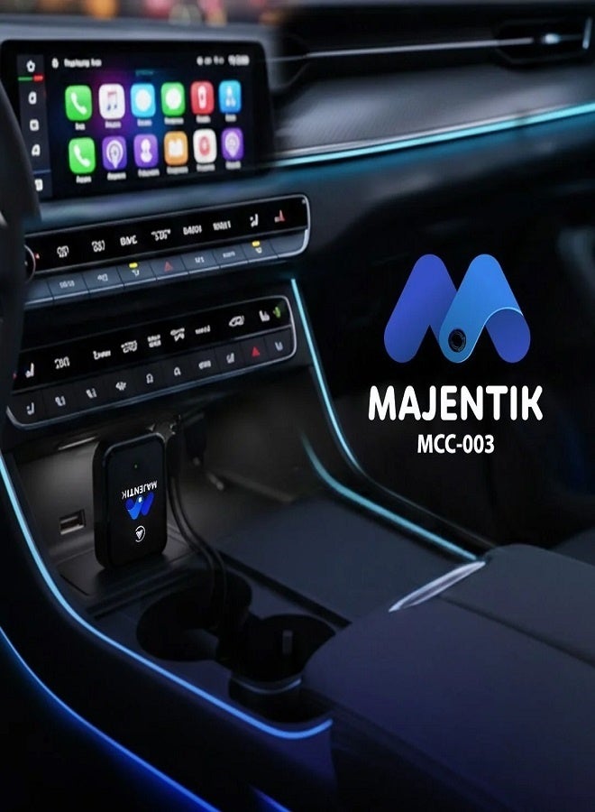 ماجنتيك محول CarPlay اللاسلكي للسيارات المزودة بنظام CarPlay المدمج MCC-003 - مصمم للسيارات المجهزة بنظام CarPlay أو Android Auto السلكي. - Image 2