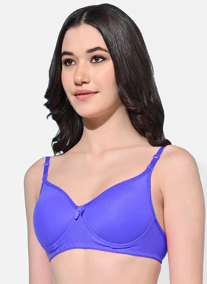 FIMS Pack of 3 Full Coverage Lightly Padded Everyday Bras With All Day Comfort - Image 4