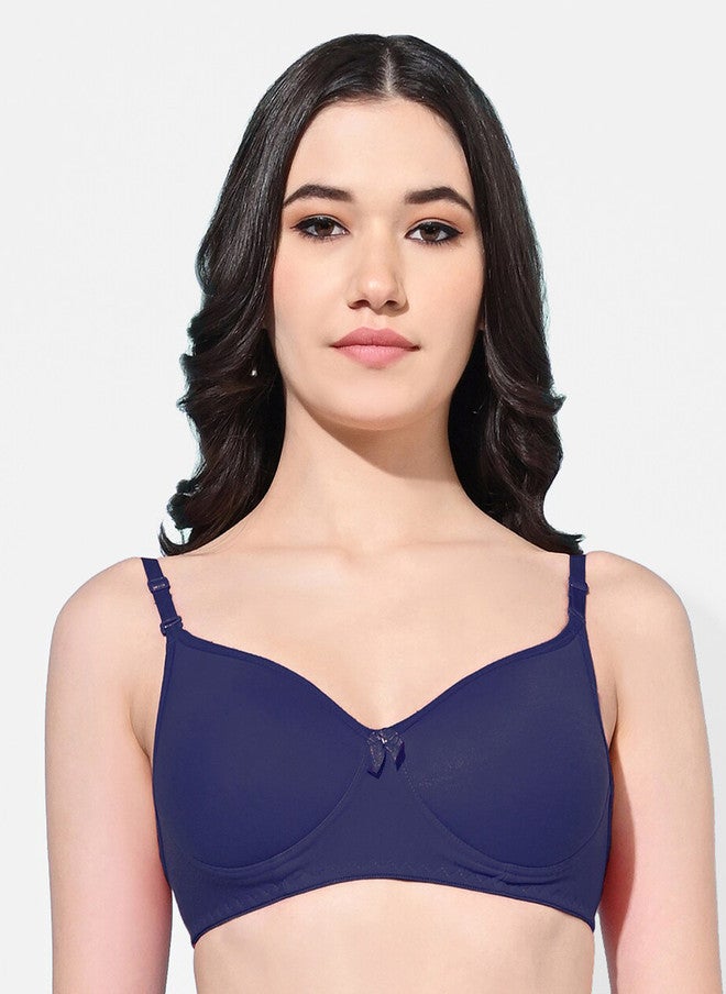 FIMS Pack of 3 Full Coverage Lightly Padded Everyday Bras With All Day Comfort - Image 3