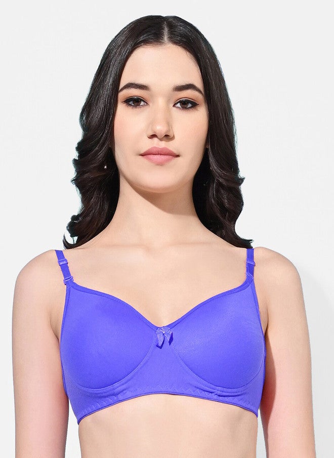 FIMS Pack of 3 Full Coverage Lightly Padded Everyday Bras With All Day Comfort - Image 2