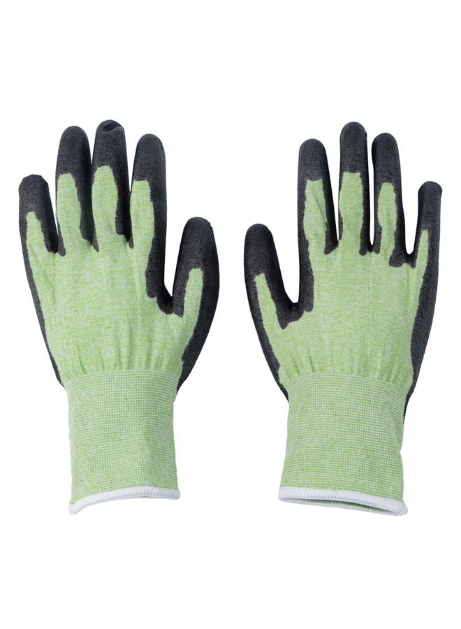 DPT Cut resistant safety glove, Green*Black, Size 25*8 Cm  - Image 5