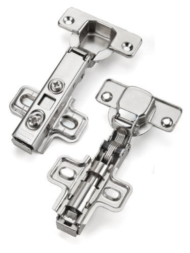 Laurey 10101 -AeroHinge - 110-Degree Full Overlay European Concealed Cabinet Hardware Hinge for Frameless Cabinet Doors with Soft Close and Snap On System- Pair - Image 2