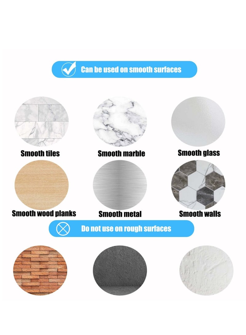 Excefore 12 قطعة خطافات سقف ذاتية اللصق، خطافات سقف غير مثقبة من الفولاذ المقاوم للصدأ، لتعليق النباتات الصغيرة وزينة السقف - Image 5