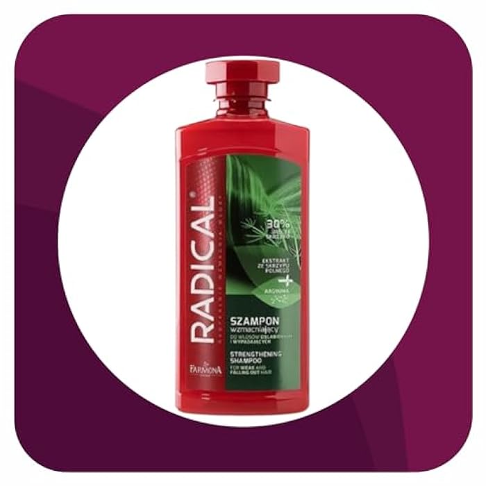Farmona Radical Strengthening Shampoo for Weak & Falling Out Hair 14oz - Image 4