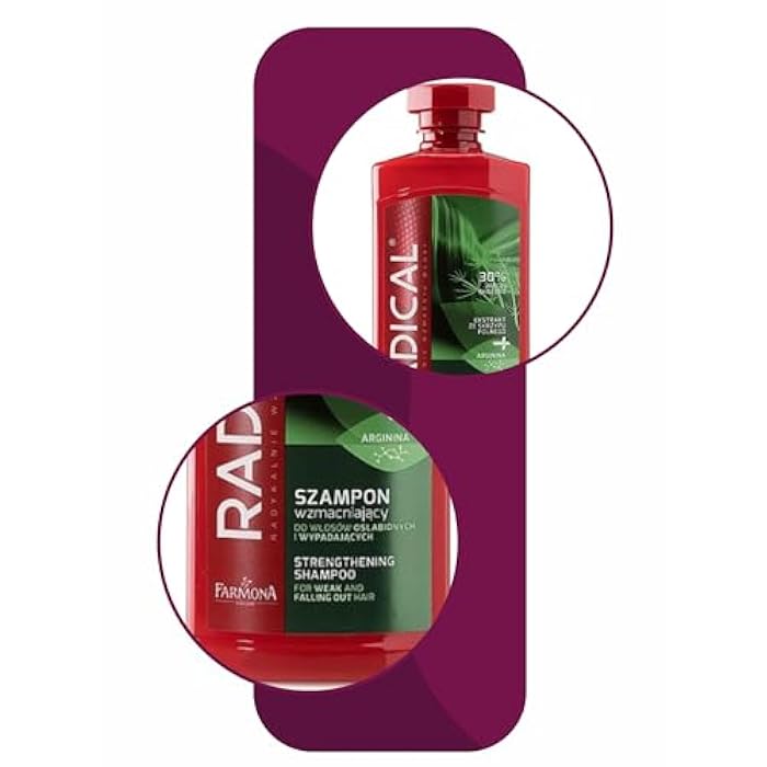 Farmona Radical Strengthening Shampoo for Weak & Falling Out Hair 14oz - Image 5
