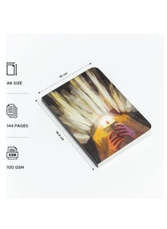FACTOR NOTES A6 Size Small Journal Ruled Notebook 90gsm Thickness 112 Pages  - Image 2