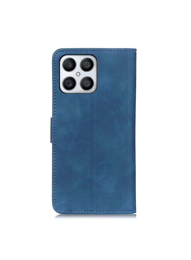 اس-توب جراب هاتف من الجلد القابل للطي بتصميم كلاسيكي من خزنة لهاتف Honor X8 / 30i / Play6T Pro - Image 3