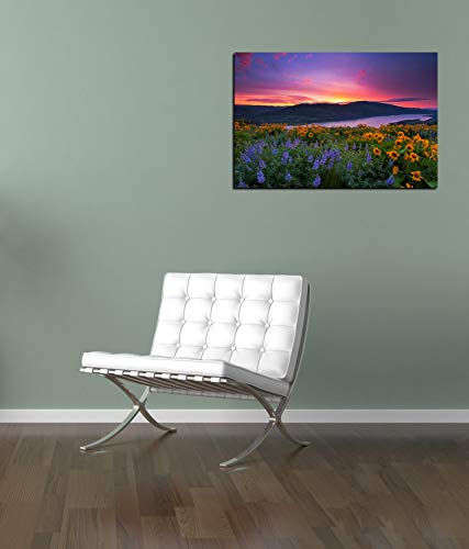 Epic Graffiti 'Paradise Garden' by Jesse Estes, Canvas Wall Art, 12" x 18" - Image 2