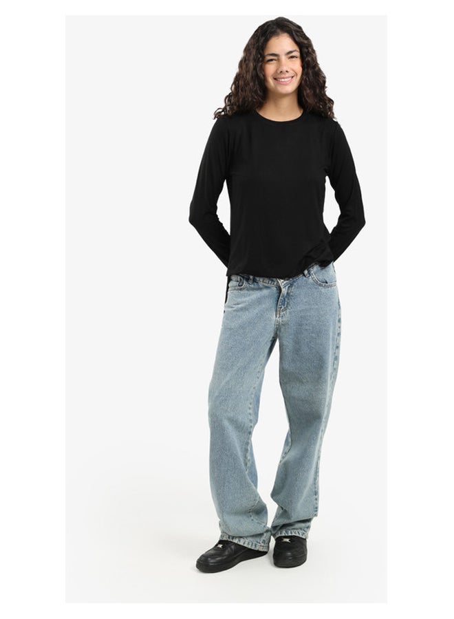 Carina Poplin Long Sleeves Top - Image 1