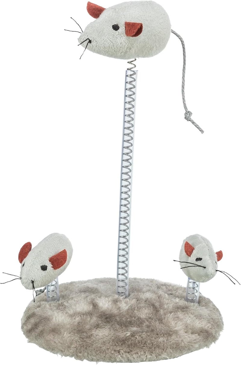 Trixie Mouse Family on Springs, Plush - Image 1