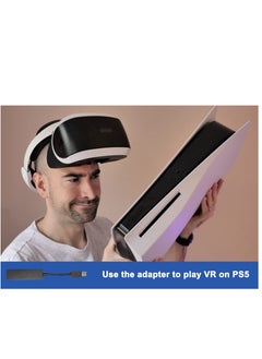 KASTWAVE PSVR Camera Adapter, VR Adapter Cable for PS5 Controller, USB3.0 Male to Female Adapter, Game Console VR Somatosensory Accessories for Playstation 5  - Image 4