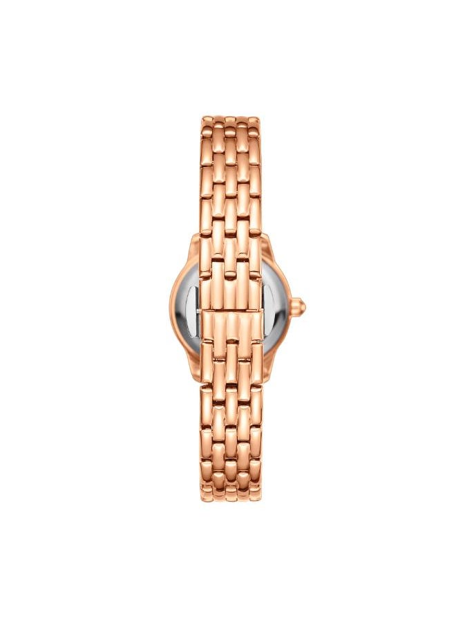 KENNETH SCOTT Women's Analog Display Watch With Rose gold Stainless Steel Strap - K25511-RBKW  - Image 3