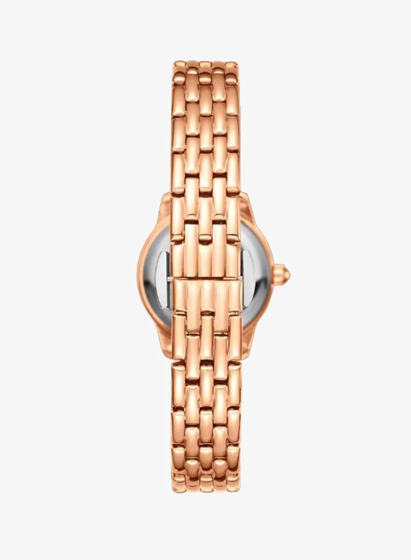 Kenneth Scott White Women's Stainless Steel Analog Watch K25511-RBKW - 23 mm for Women | Best Price UAE