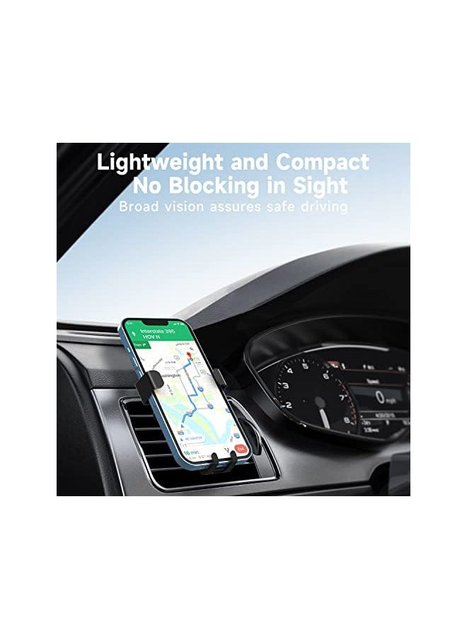 Yamdrok - Car Phone Mount Air Vent Cell Phone Holder Adjustable Car Cradle Universal for Cellphones Easy installation Auto Lock Compatible with iPhone Samsung Huawei All Smartphones - Image 1
